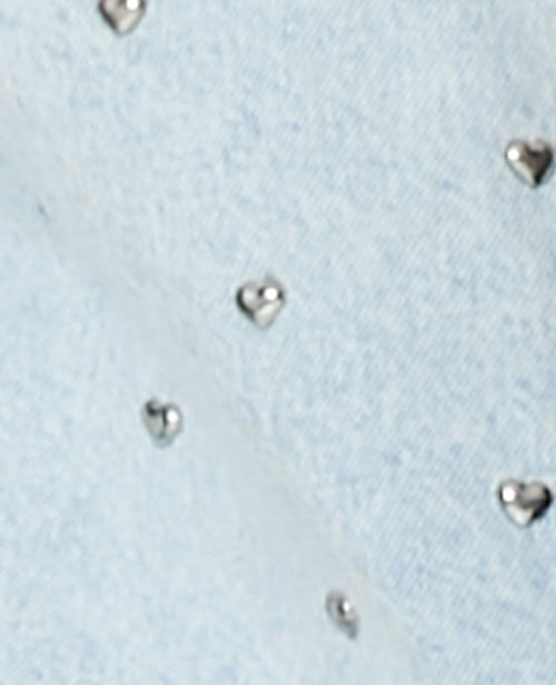 Veste en jean avec cœurs métalliques - PIMKIE - 8