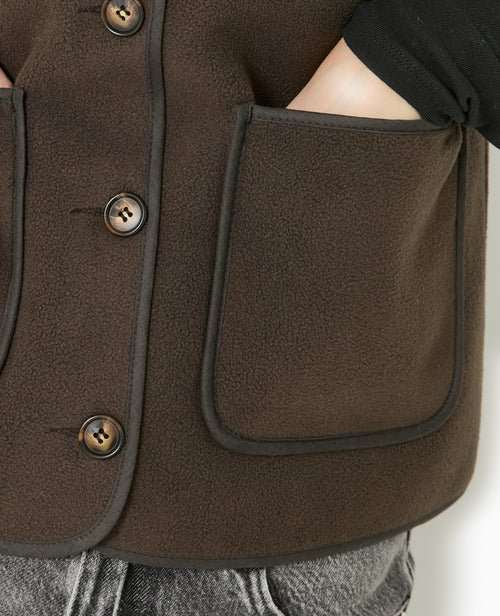 Veste sans manches en polaire - PIMKIE - 3