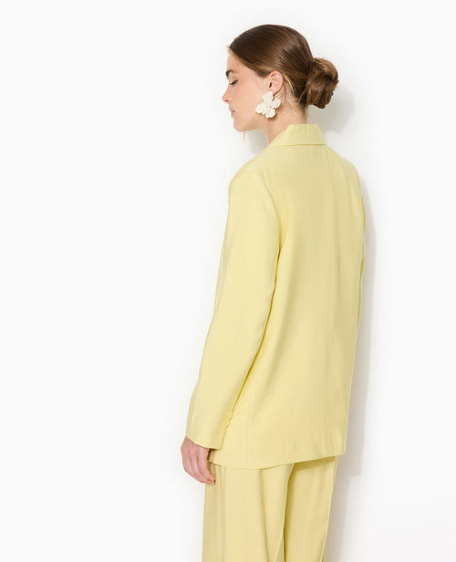 Veste blazer oversize en tissu fluide - PIMKIE - 6