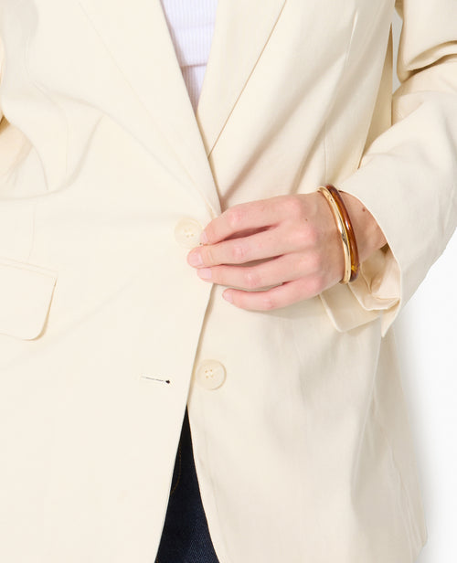 Veste blazer oversize en tissu fluide - PIMKIE - 2