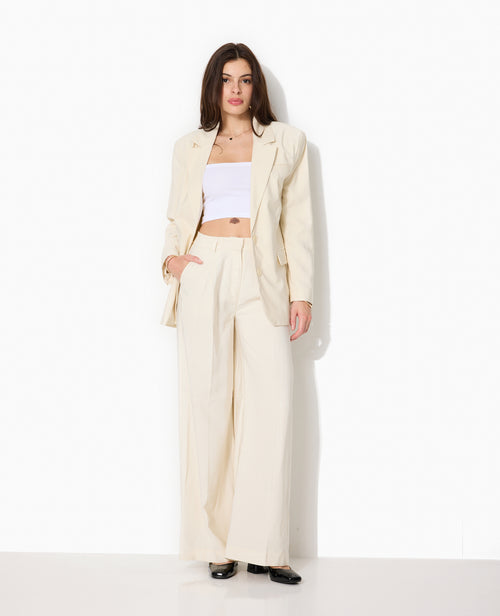 Veste blazer oversize en tissu fluide - PIMKIE - 3
