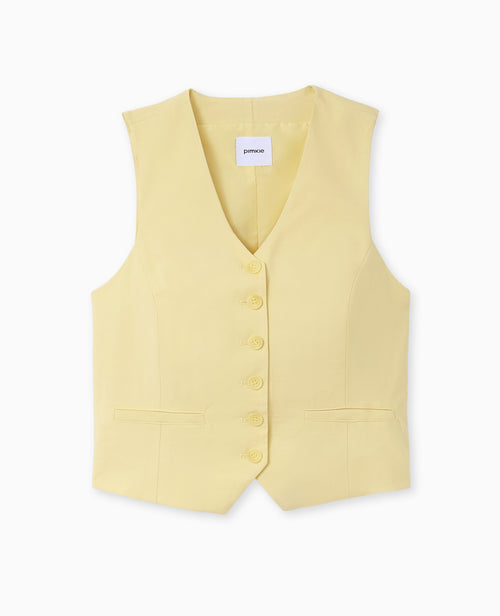 Gilet barman en tissu fluide - PIMKIE - 4