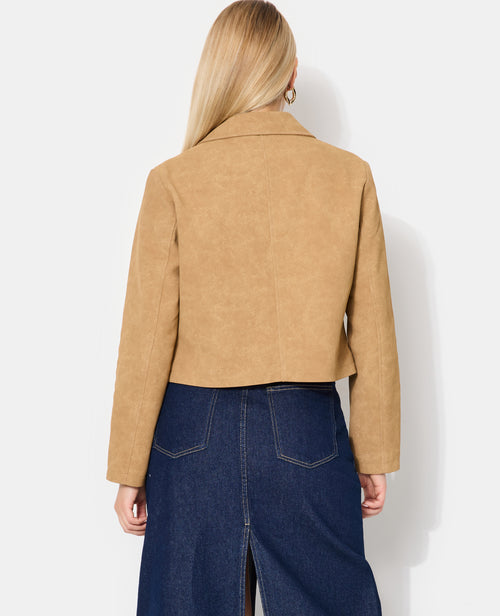 Veste courte en suédine - PIMKIE - 6