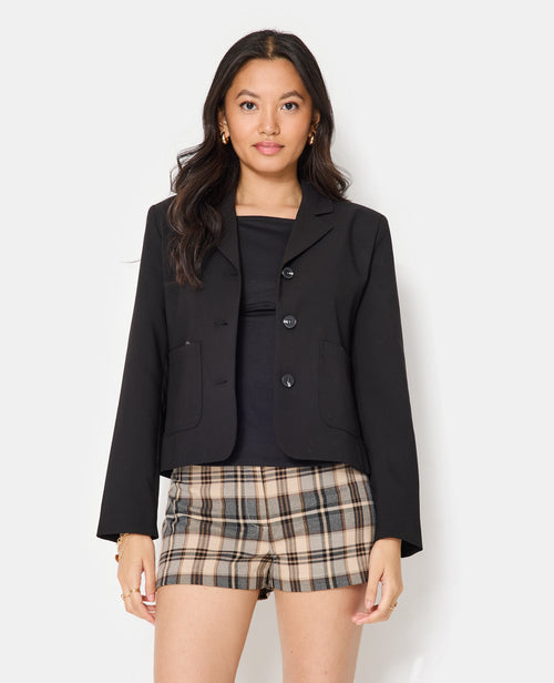 Veste blazer avec poches plaquées - PIMKIE - 1