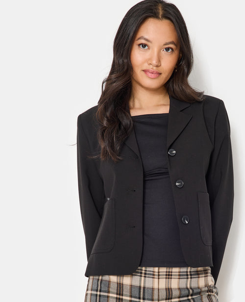 Veste blazer avec poches plaquées - PIMKIE - 7