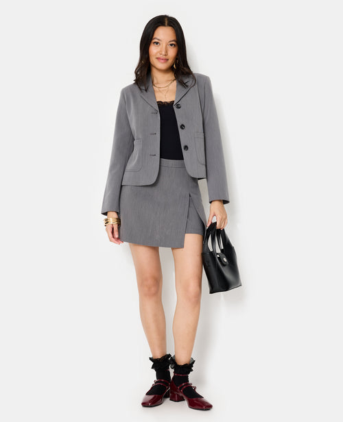 Veste blazer avec poches plaquées - PIMKIE - 7