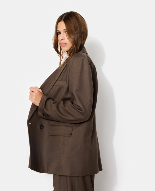 Veste blazer oversize avec double boutonnage - PIMKIE - 3