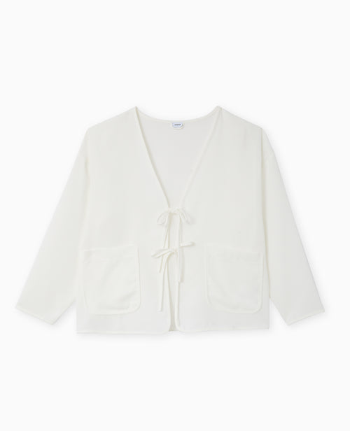 Veste légère et droite avec nouettes - PIMKIE - 4