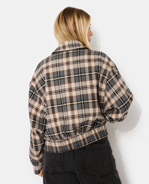 Blouson city motif carreaux - PIMKIE - 6