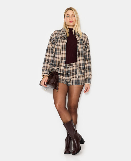 Blouson city motif carreaux - PIMKIE - 8