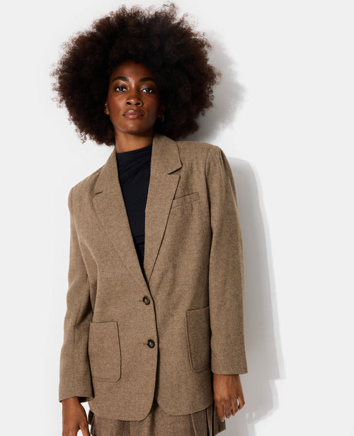 Veste blazer oversize motif chevrons - PIMKIE - 2