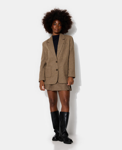 Veste blazer oversize motif chevrons - PIMKIE - 3