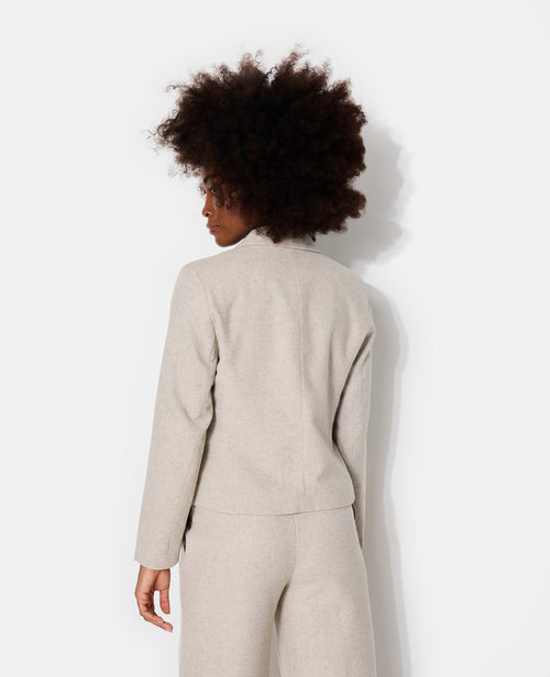 Veste blazer cintrée avec laine - PIMKIE - 6