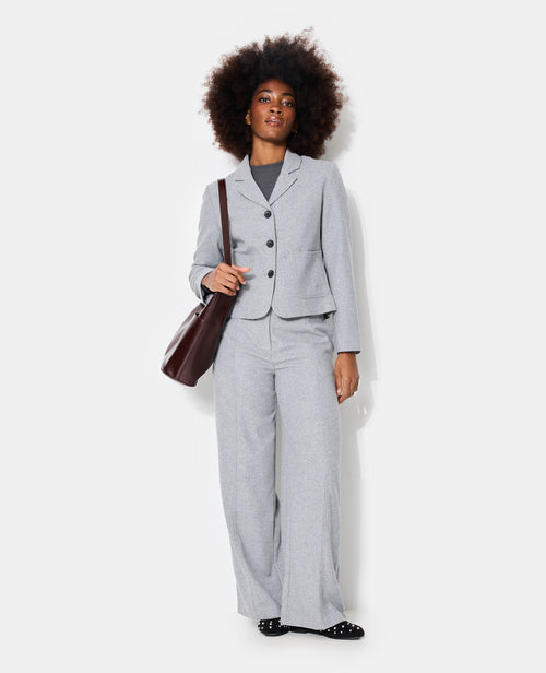 Veste blazer cintrée avec laine - PIMKIE - 6