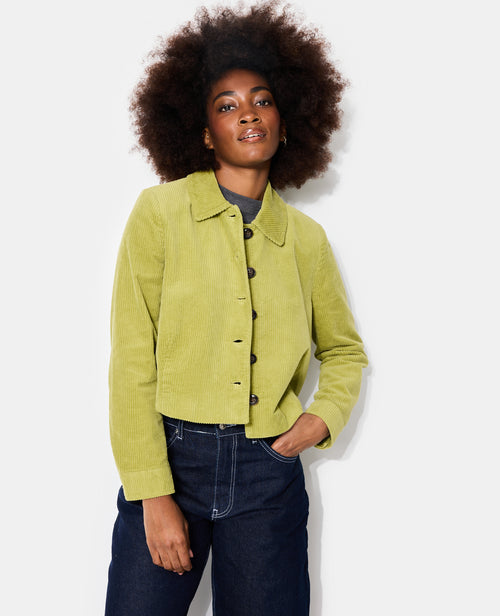 Veste droite et courte en velours - PIMKIE - 5