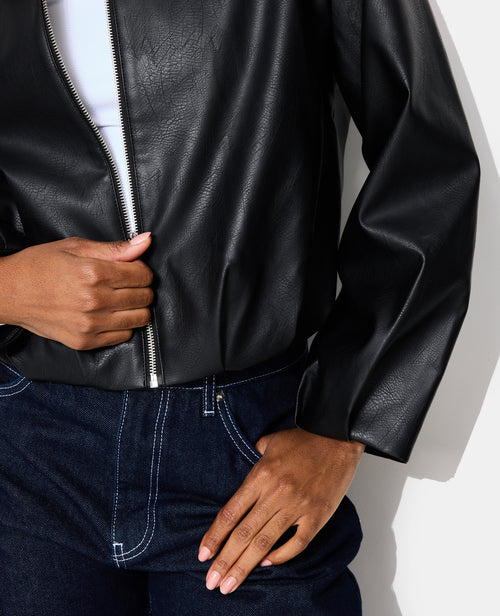 Blouson en simili forme boule - PIMKIE - 2