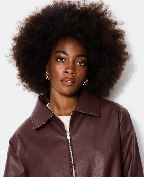 Blouson en simili forme boule - PIMKIE - 2