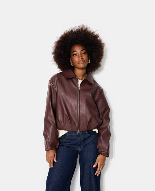 Blouson en simili forme boule - PIMKIE - 5