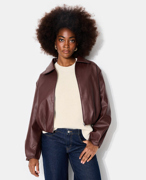 Blouson en simili forme boule - PIMKIE - 7