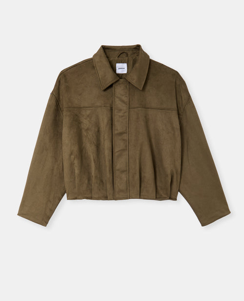 Blouson en suédine avec pinces - PIMKIE - 4