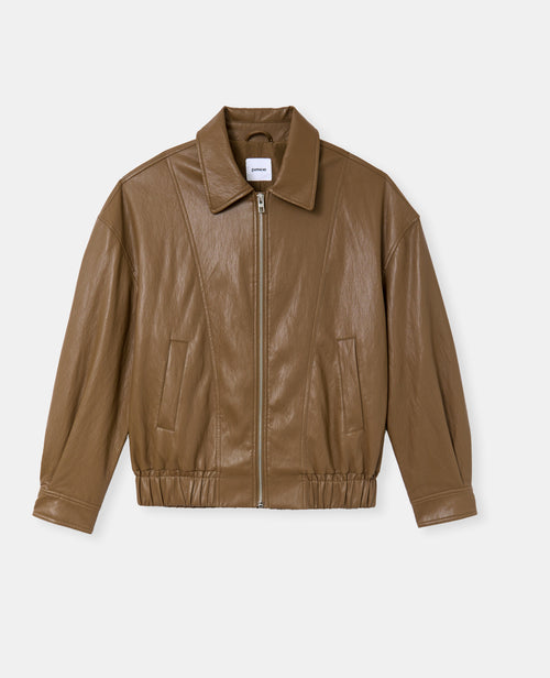 Blouson en simili avec col - PIMKIE - 4