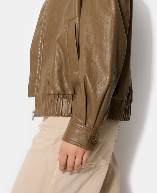 Blouson en simili avec col - PIMKIE - 1