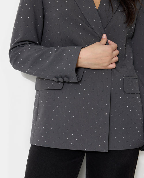 Veste blazer avec mini strass - PIMKIE - 2