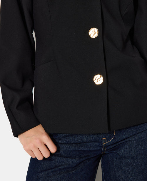 Veste sans col cintrée avec boutons fantaisie - PIMKIE - 2