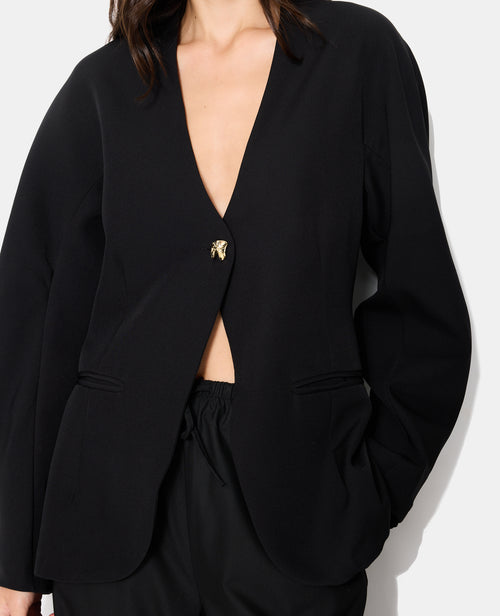 Veste blazer cintrée avec manches bouffantes - PIMKIE - 2