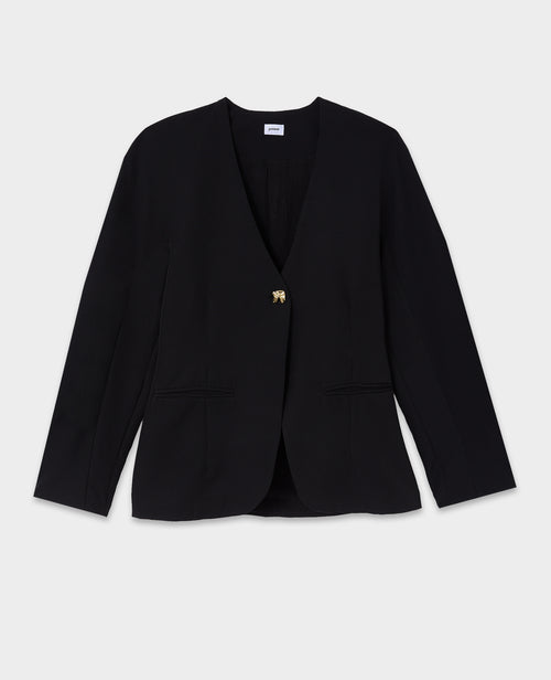 Veste blazer cintrée avec manches bouffantes - PIMKIE - 4