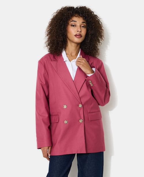 Veste blazer oversize avec double boutonnage - PIMKIE - 1