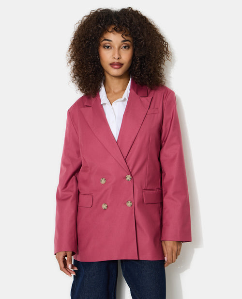 Veste blazer oversize avec double boutonnage - PIMKIE - 5