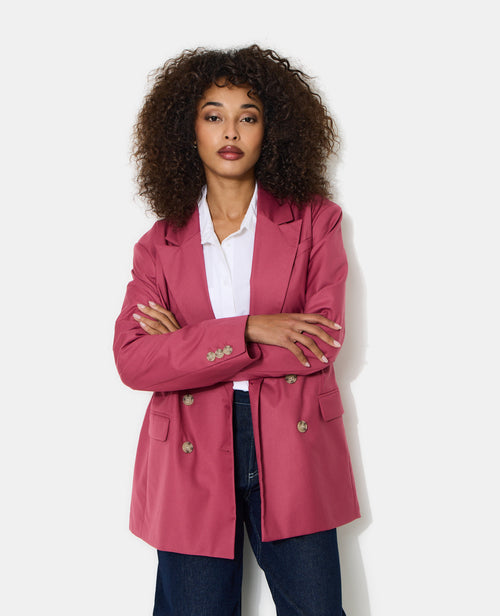 Veste blazer oversize avec double boutonnage - PIMKIE - 1