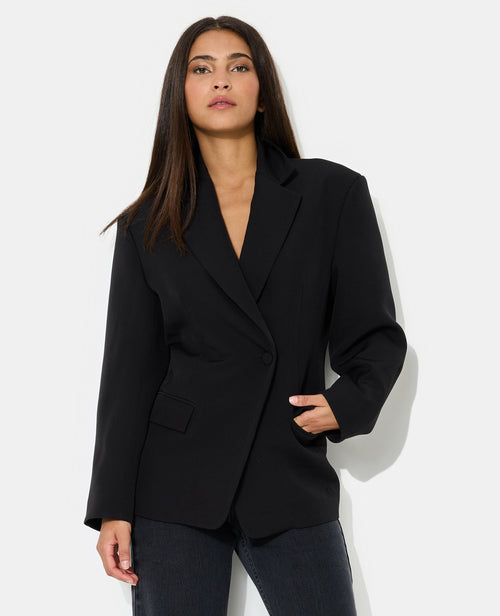 Veste blazer cintrée avec épaulettes - PIMKIE - 1