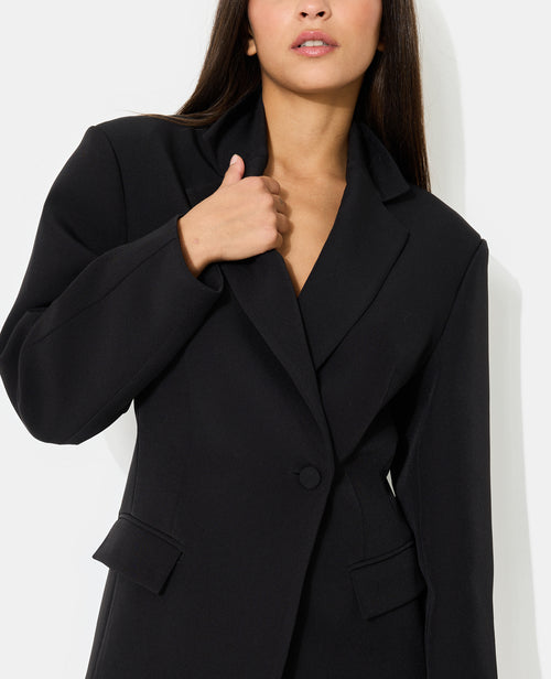 Veste blazer cintrée avec épaulettes - PIMKIE - 2