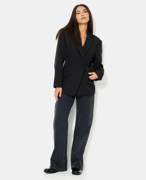Veste blazer cintrée avec épaulettes - PIMKIE - 3