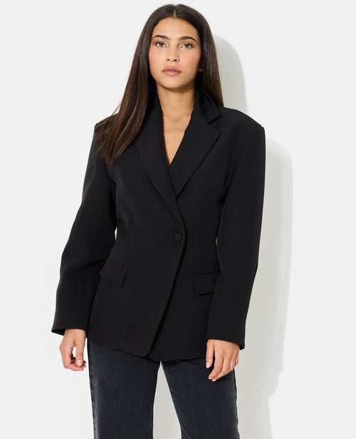 Veste blazer cintrée avec épaulettes - PIMKIE - 5