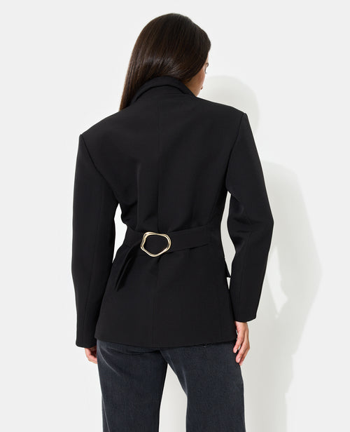 Veste blazer cintrée avec épaulettes - PIMKIE - 6