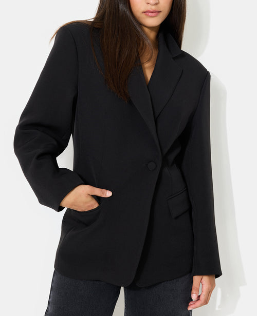 Veste blazer cintrée avec épaulettes - PIMKIE - 1