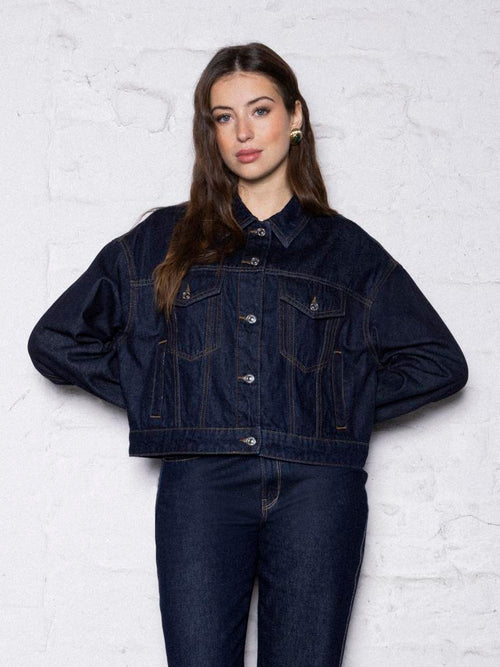 Veste en jean courte - PIMKIE - 1