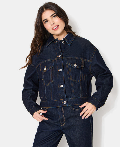 Veste en jean courte - PIMKIE - 7