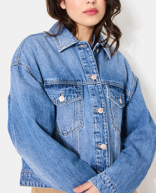 Veste en jean courte - PIMKIE - 2