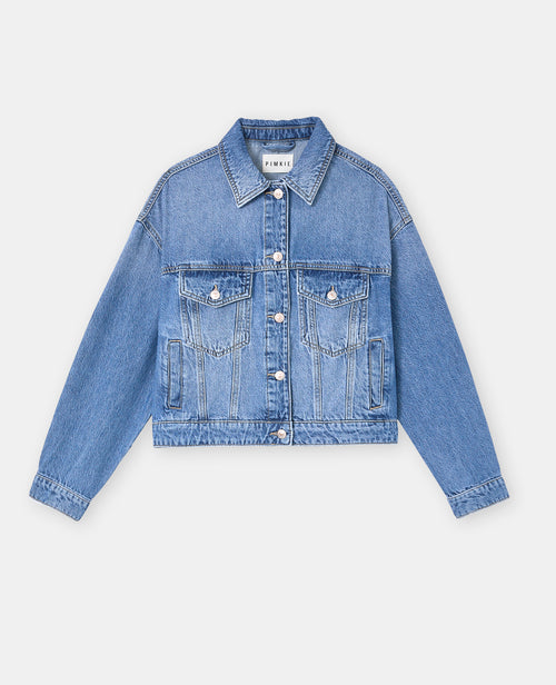 Veste en jean courte - PIMKIE - 4