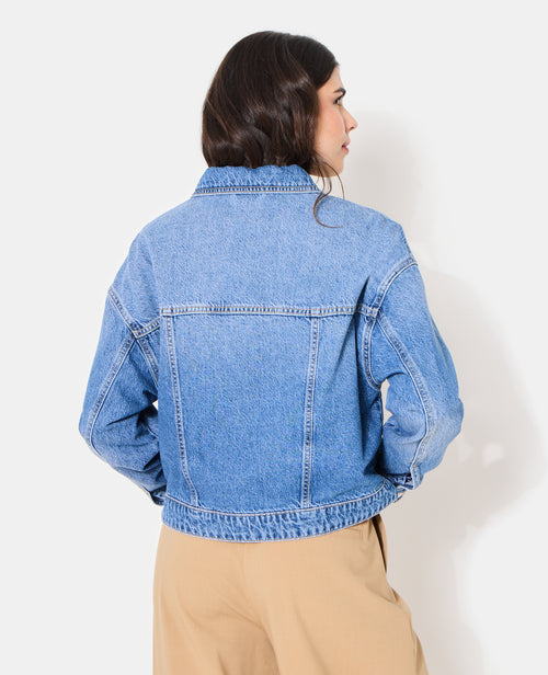 Veste en jean courte - PIMKIE - 6