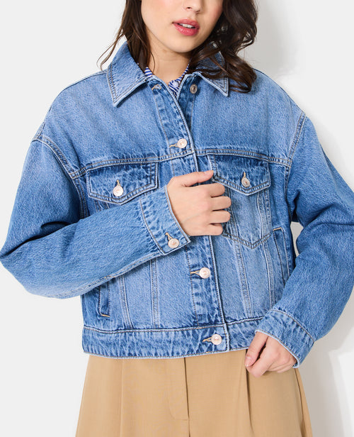 Veste en jean courte - PIMKIE - 7