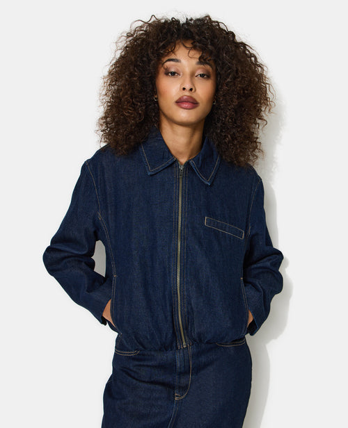Veste boule en jean - PIMKIE - 1