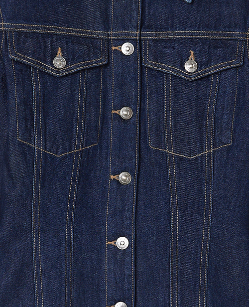 Veste en jean cintrée avec manches ballons - PIMKIE - 10