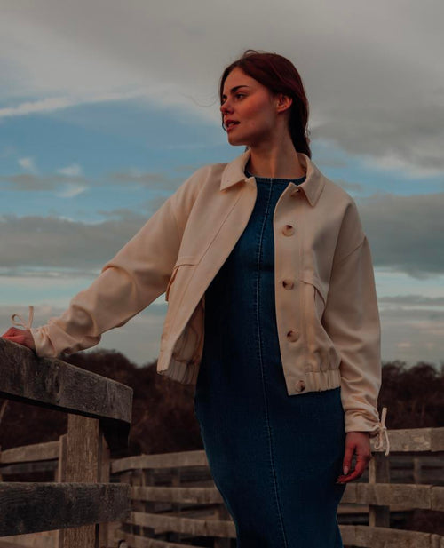 Veste légère en tissu texturé - PIMKIE - 1