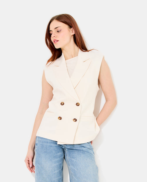 Veste blazer sans manches - PIMKIE - 5