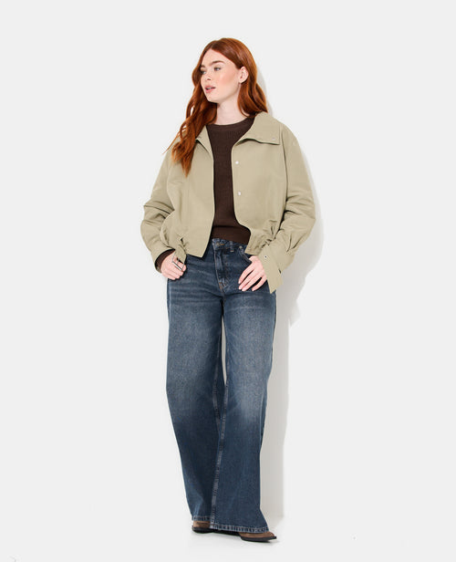 Blouson boule effet trench avec col montant - PIMKIE - 5